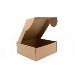 Brown Square Box without Window