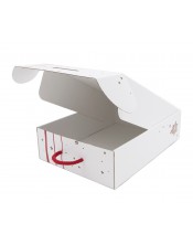 White Suitcase Style Gift Box