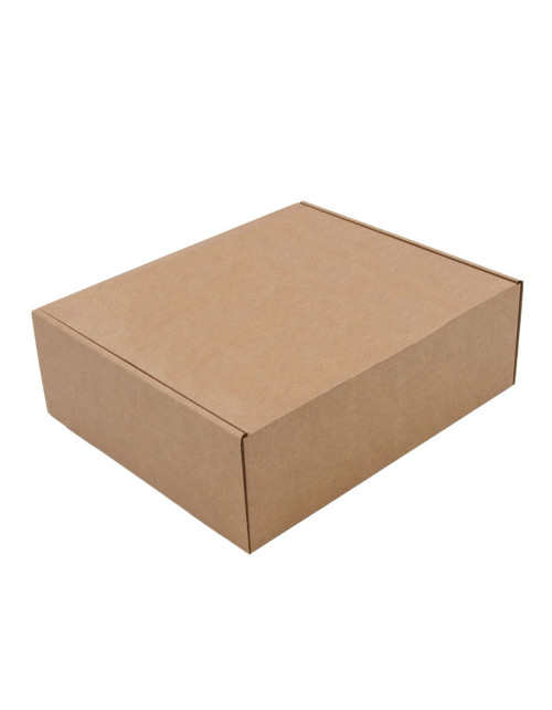 Коричневая подарочная коробка стандартного размера