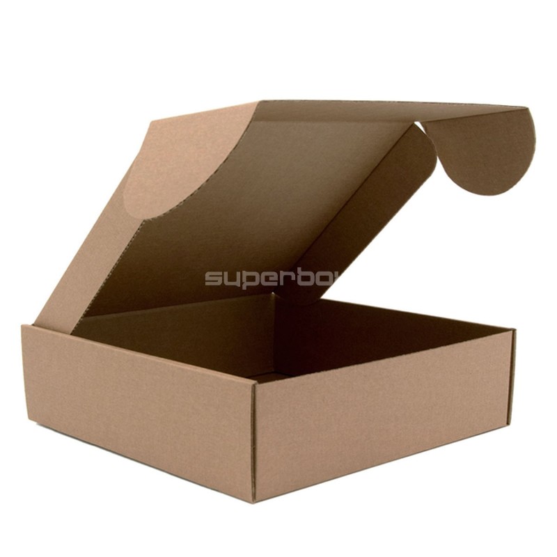 Brown Small Box for Shipping, 6 cm Height