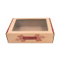 A4 Size Christmas Eco Gift Box with Red Print