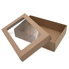 Brown Base-Lid Box