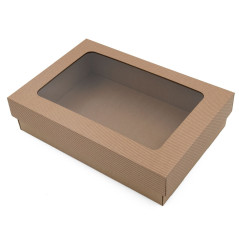 Brown Base-Lid Box