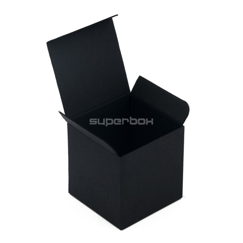 Black Box - Cube for Packing Souvenirs