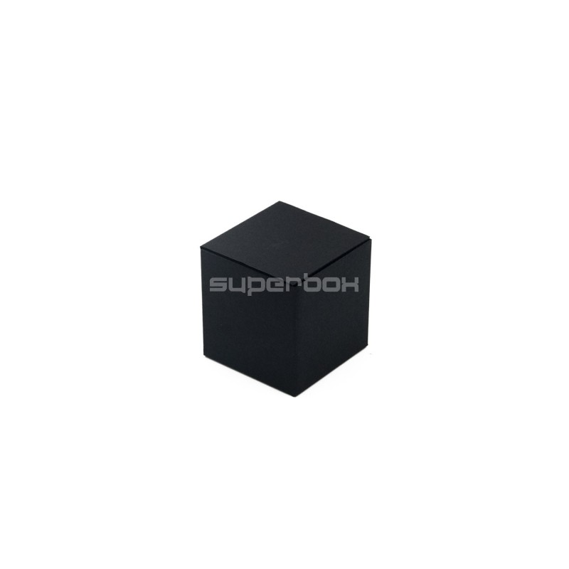 Black Box - Cube for Packing Souvenirs