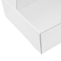 White Quick Closing Box for Packing Food Sets