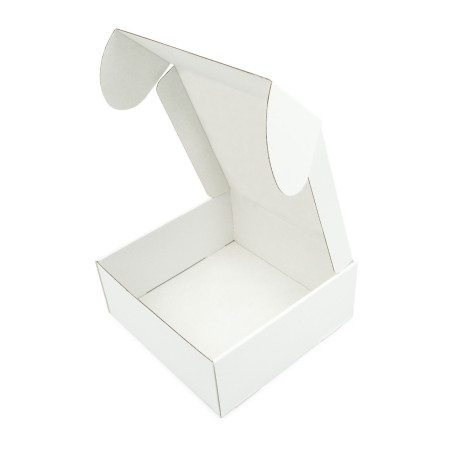 White Large Square Gift Box without Clear Window