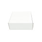 White Large Square Gift Box without Clear Window