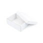 White Rectangular Gift Box Board with a Lid