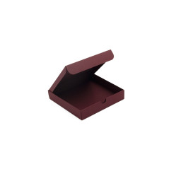 Square Dark Red Gift Box