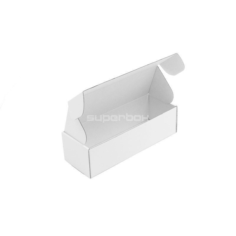 White Quick Closing Box Height of 7.5 cm