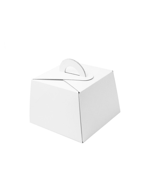 Белая подарочная коробка