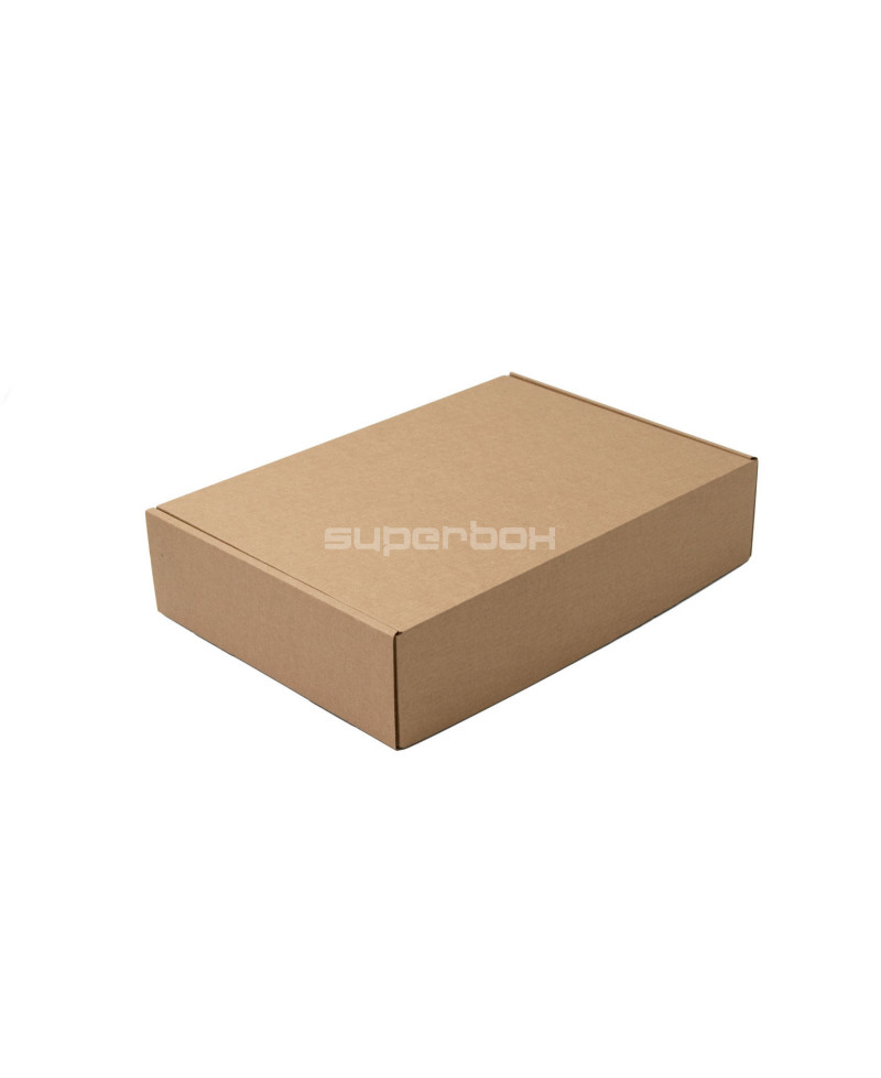 Коричневая коробка для посылок