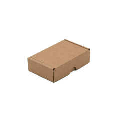 Brown Box for Packing Small Items Closed