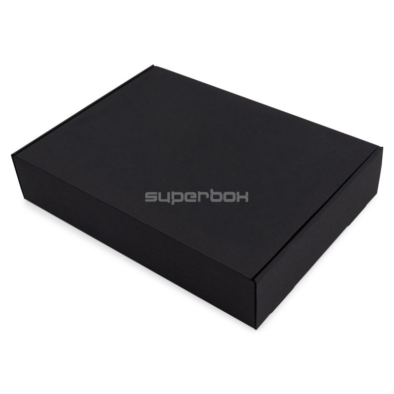 Black Gift Box for Plaid or Bedding