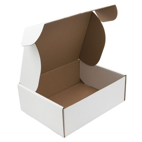 Large Sturdy White/Brown Shipping Box