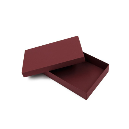 Burgundy Two Piece Gift Box for Chocolate