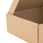 Brown Shipping Square Box for Small Parcel Terminals