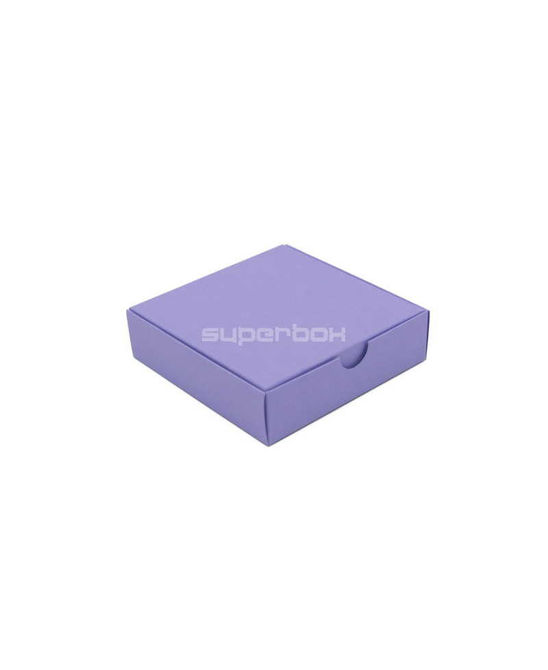 Фиолетовая подарочная коробка