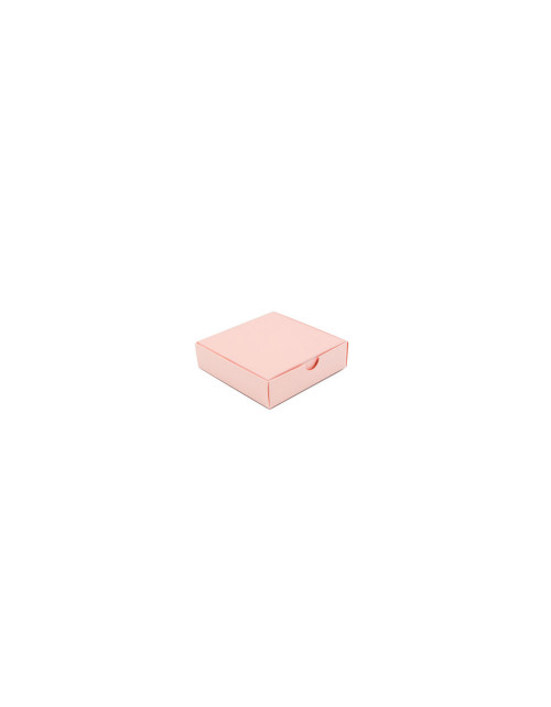 Подарочная коробка из розового декоративного картона