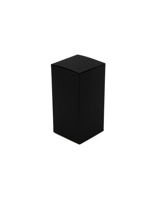 Musta värvi kitsas karp