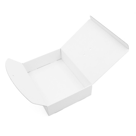 White Box with Ribbon Closure