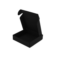 Black Low Height Square Mini Box for Small Items