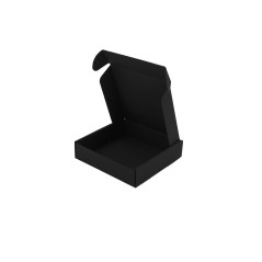 Black Low Height Square Mini Box for Small Items