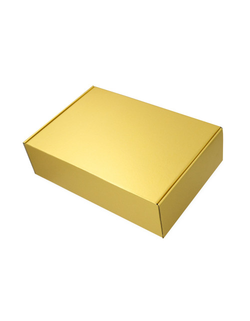 Metallik kuldne karp A4 suurus