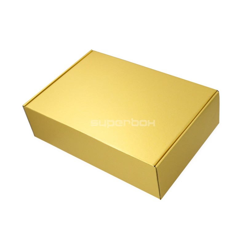 Metallic Gold A4 Size Gift Box