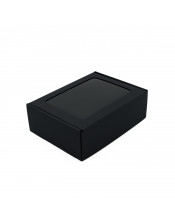 Черная подарочная коробка формата A5