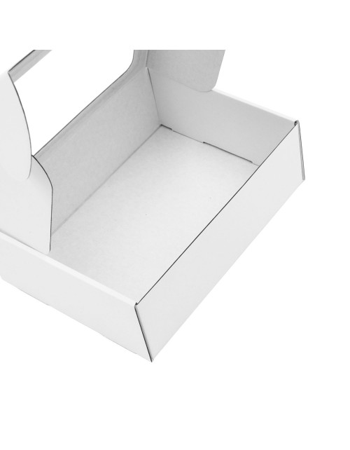 Белая подарочная коробка формата A5