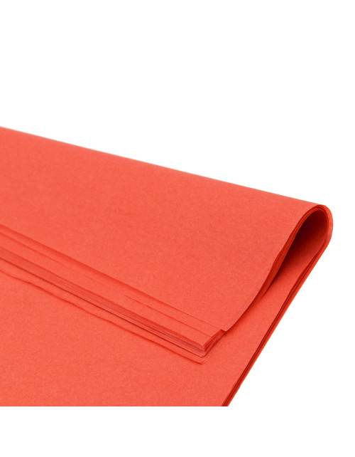 Ярко-оранжевая шелковая бумага