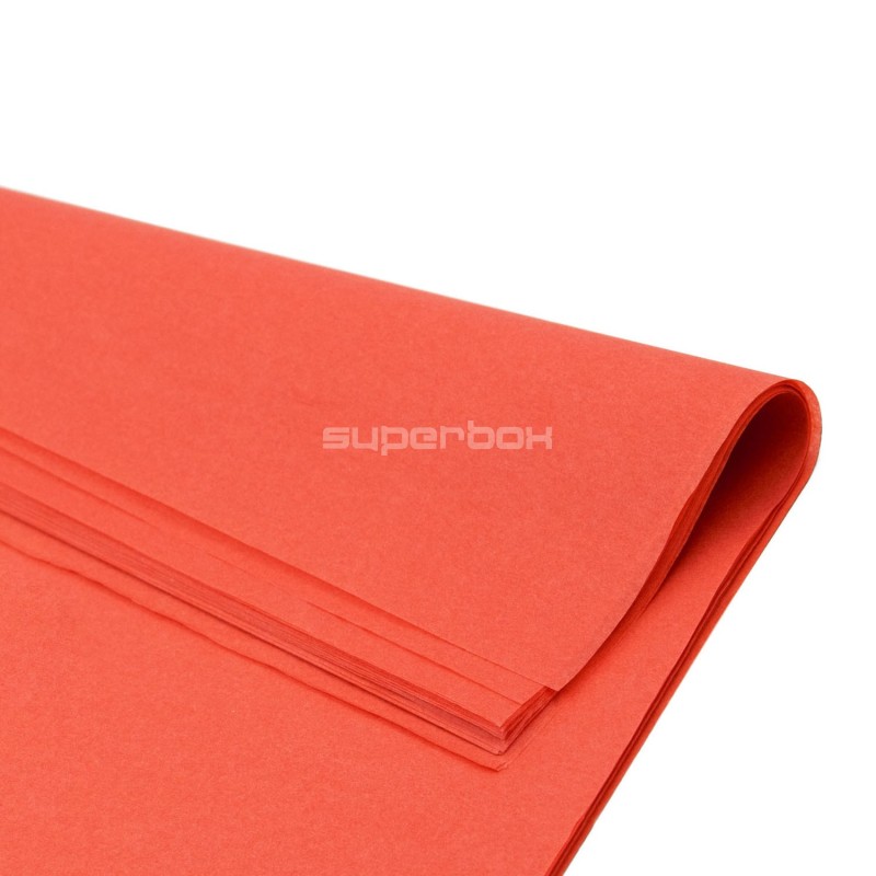 Bright Orange Silk Paper, No. 13