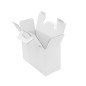 White Small Suitcase Type Gift Box with Handle