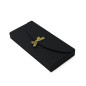 Black Ribbon Closure Envelope for Packing Greeting Card and Money