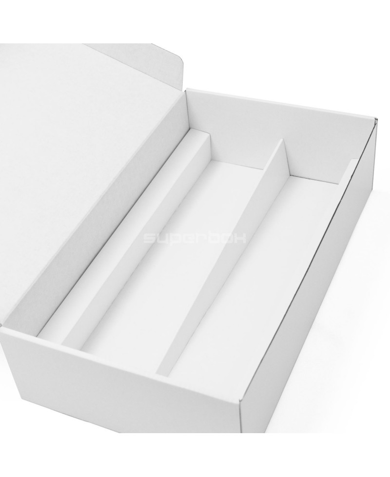 Белый вкладыш для упаковки 2 флаконов в коробку B00016