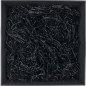 Rigid Black Shredded Paper - 2 mm, 1 kg