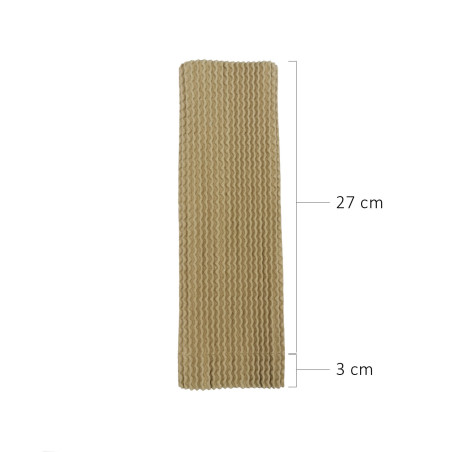 Corrugated Cardboard Bottle Protector-Sleeve, 30 cm