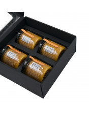 Черный вкладыш для 4 баночек меда в коробке 32487