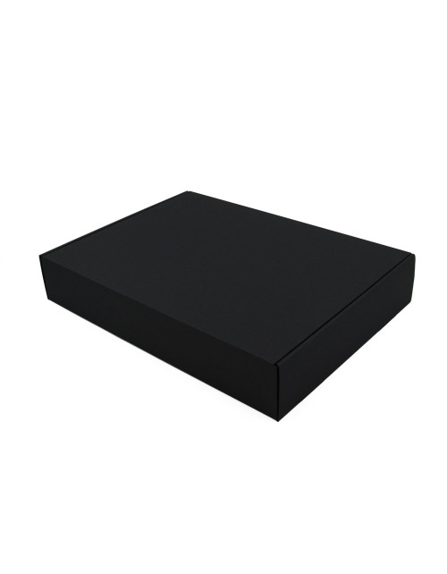 Kiirkinnitusega suur musta värvi karp riiete pakkimiseks