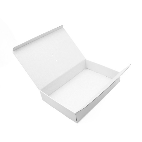 White Large Box with Ribbon Closure