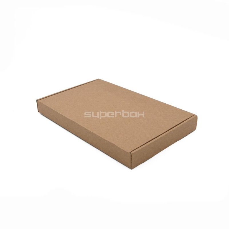 Flat Oblong Brown Box for Shipping Items