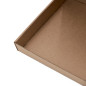 Flat Oblong Brown Box for Shipping Items