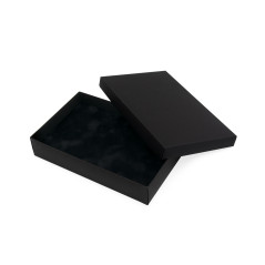 Black Velvet Insert for the Box 195x125x35 mm