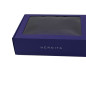 Blue A4 Size Premium Gift Box with Window