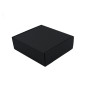 Black Square Box, Height of 9 cm