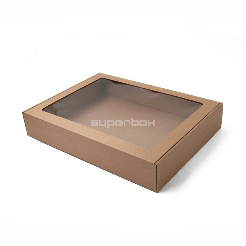 Quick Closing Box with Window for Packing Items