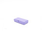 Elongated Gift Box from Lilac Color Decorative Cardboard