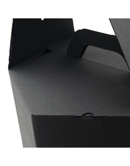 Черная подарочная коробка для шакотиса высотой 50 см